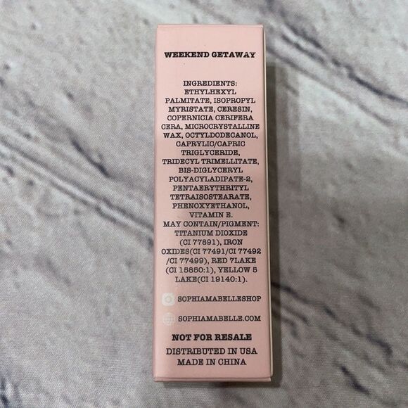 4/$25 Hydrating Hybrid Lipstick Sophia + Mabelle - Picture 4 of 4